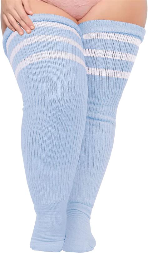 thigh high socks for thick thighs|extra long thigh socks.